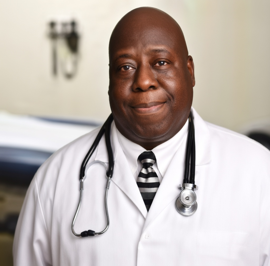 Black family doctor